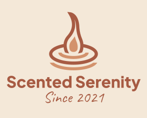 Scented Candle Brand  logo design