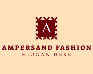 Decorative Fashion Designer logo design