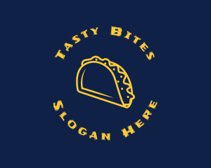 Mexican Taco Snack logo design