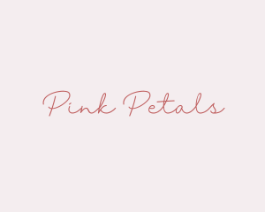 Feminine fashion Signature logo design