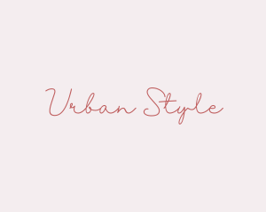 Feminine fashion Signature logo design