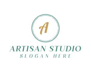 Cursive Fancy Artisan  logo design