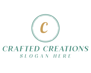 Cursive Fancy Artisan  logo design