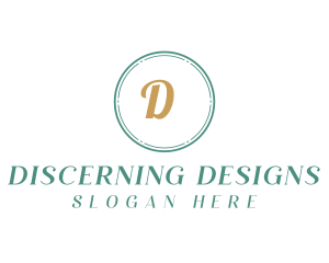 Cursive Fancy Artisan  logo