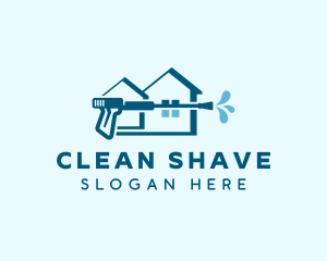 Clean House Wash logo design