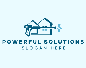 Clean House Wash logo design