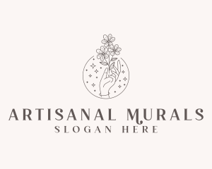 Artisanal Floral Decorator logo design