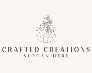 Artisanal Floral Decorator logo design