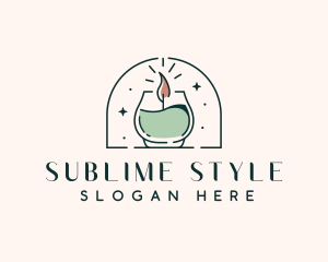 Aesthetic Candle Wellness logo