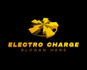 Lightning Power Charge logo design