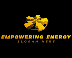 Lightning Power Charge logo design