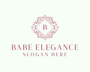 Floral Garden Spa logo design