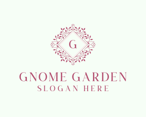 Floral Garden Spa logo design