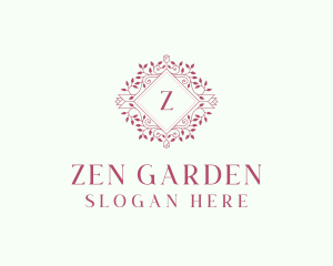 Floral Garden Spa logo design