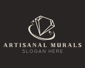 Diamond Gemstone Jewelry logo design