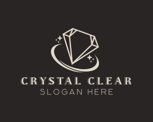 Diamond Gemstone Jewelry logo design