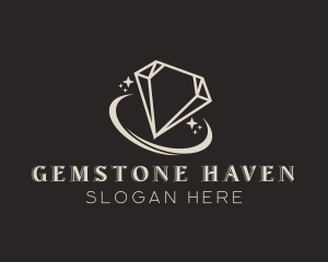 Diamond Gemstone Jewelry logo design