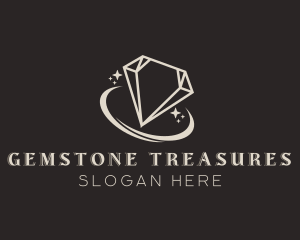 Diamond Gemstone Jewelry logo design