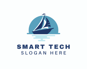 Sailing Sea Yacht  Logo