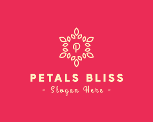 Ornamental Leaves Beauty logo design