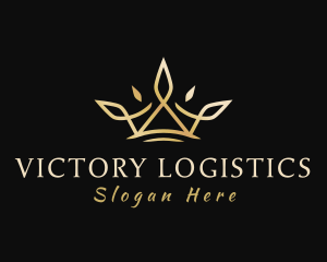 Gold Premium Crown logo