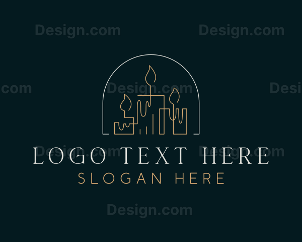 Handmade Candle Lighting Logo