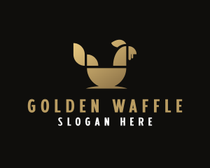 Golden Chicken Cuisine logo design