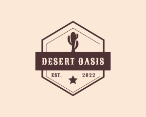 Western Cactus Bar logo design