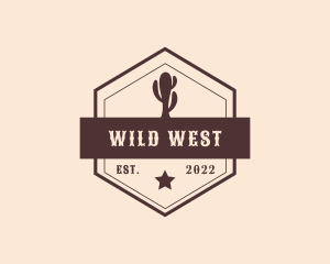 Western Cactus Bar logo design