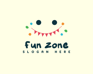 Fun Party Confetti logo design