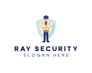 Security Police Officer logo design