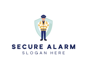 Security Police Officer logo design