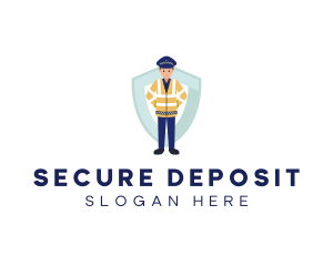 Security Police Officer logo design