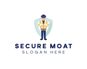 Security Police Officer logo design