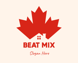 Red Maple Leaf House Logo