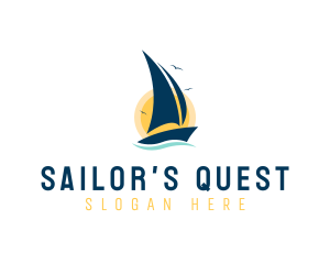 Summer Boat Sailing  logo