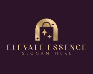 Luxury Shopping Bag Logo