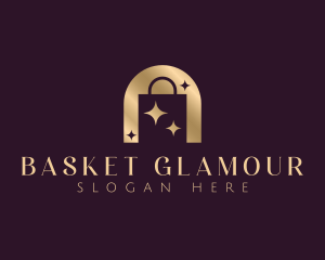 Luxury Shopping Bag logo design