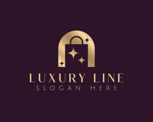 Luxury Shopping Bag logo design