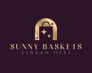 Luxury Shopping Bag logo design