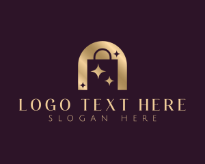 Luxury Shopping Bag logo