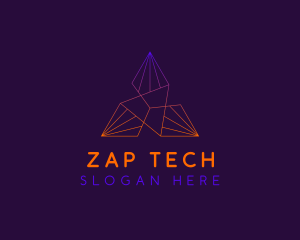 Pyramid Tech Company logo design