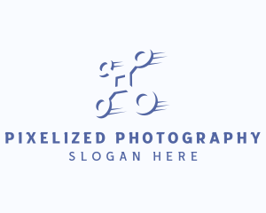 Videography Quadcopter Drone logo design