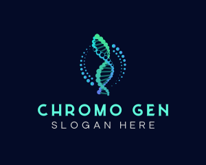 Genetic Medical DNA logo design