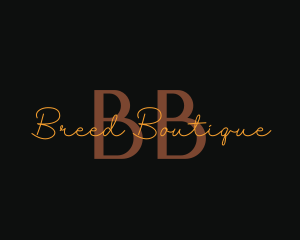 Upscale Luxury Boutique logo design