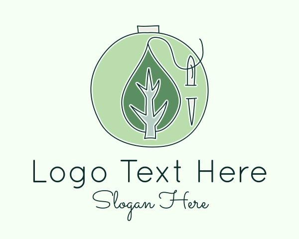 Embroidery logo example 4