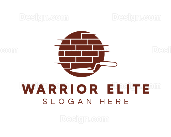 Brick Wall Masonry Logo
