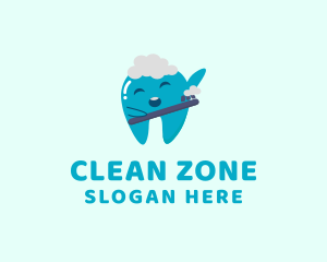 Toothpaste Tooth Hygiene logo design