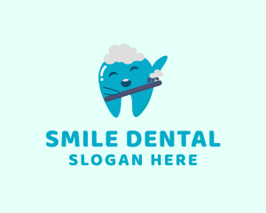 Toothpaste Tooth Hygiene logo design