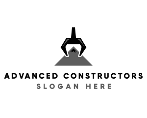 Excavator Mountain Company logo design